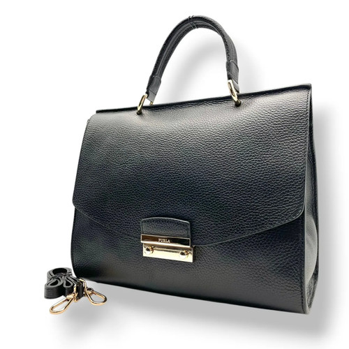 Furla piper medium black - furla,