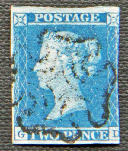 1841 penny blue - penny,