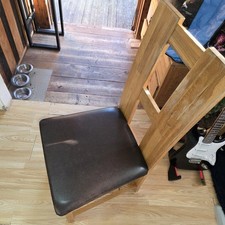 Oak Chairs High Back 2-Pack