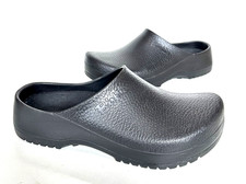 Mens/Ladies Black BIRKENSTOCK Profi Birkis Clogs Anti-Slip Mules/Shoes Size UK 8