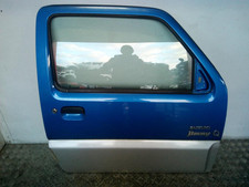 Suzuki Jimny 98-18 O/S Drivers Right Front Blue Door Window & Handle 429802