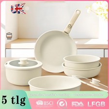 Ceramic Pots & Pans Set