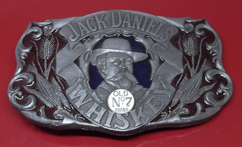 Vintage metal belt buckle - buckle, jack