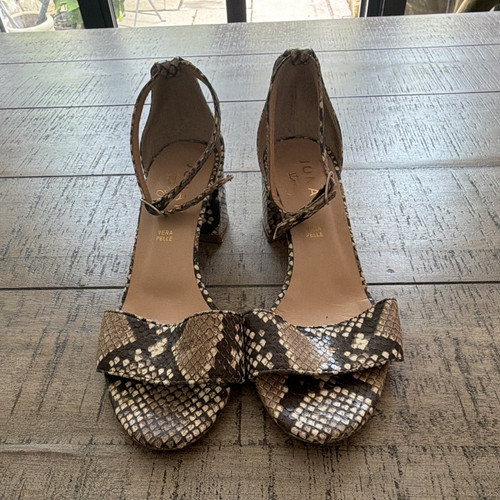 Jonak snake print leather - jonak,