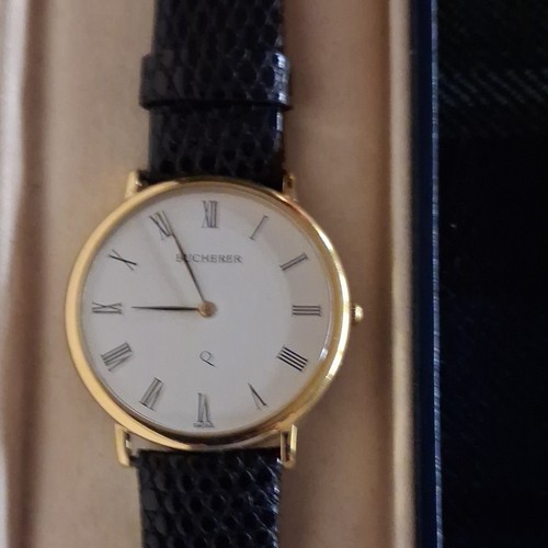Bucherer quartz dress watch - quartz,