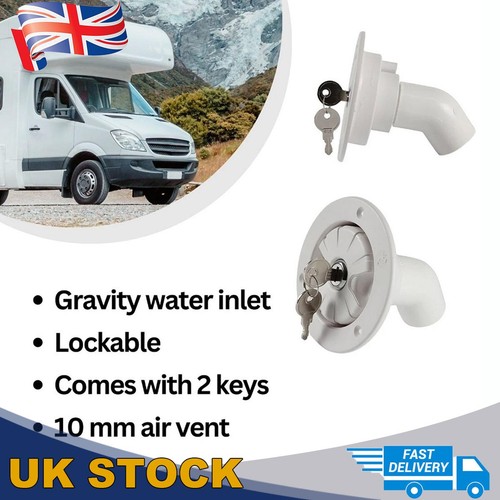 Fresh water tank locking inlet - fresh,