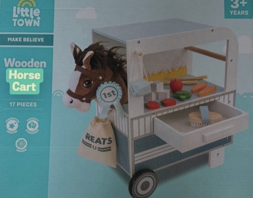 Aldi little town wooden - aldi,