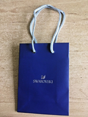 Swarovski small blue gift - small,