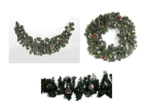 Artificial christmas wreaths - artificial,