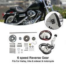 6 Speed Reverse Gear Fit For Harley w Billet Knob Trike Sidecar Motorcycle T9