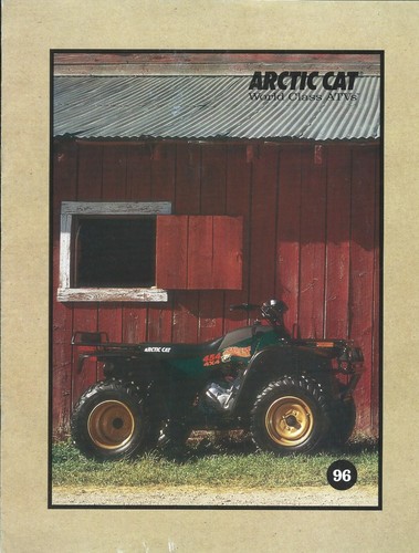 Atv brochure arctic cat - atv,
