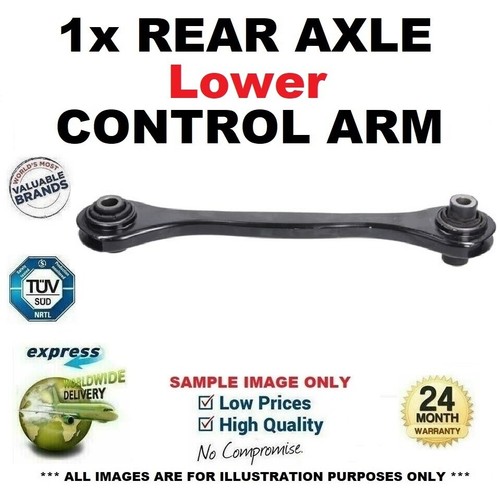Rear axle lower - rear, control