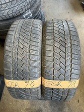 Pair Of 195 55 16 87H Continental ContiWinterContact TS830P SSR ⭐RSC 6.2mm 2018