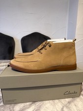 Clarks Mid Boots Suede Leather
