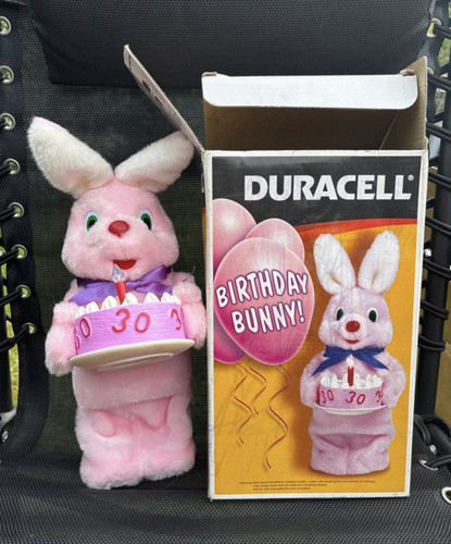Duracell bunny pink plush - bunny,