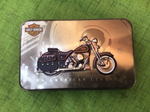 Harley davidson tin playing - harley,