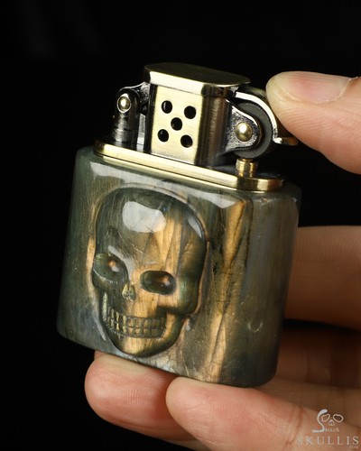 Labradorite crystal skull - crystal,