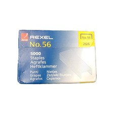 Rexel No.56 26/6 Staples for