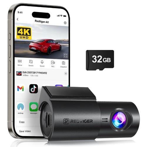 Redtiger car front dash - 4k,