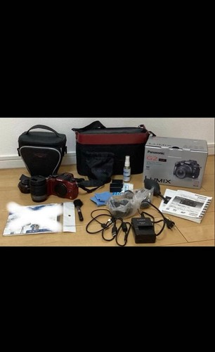 Lumix mirrorless camera red - g2,