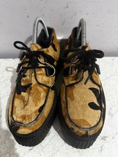 Undergroung originals Est1987  women animal print  UK 7 platform shoes id