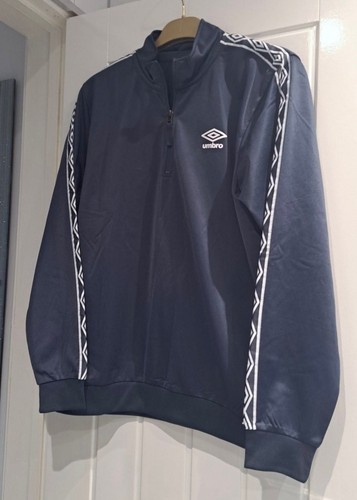 Umbro navy track jacket - track, zip