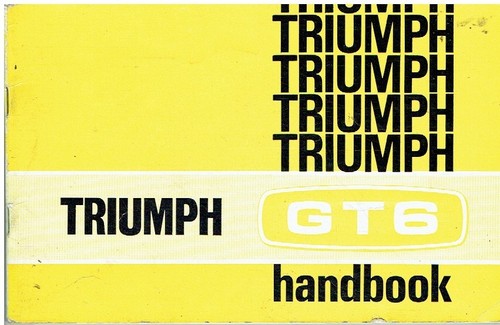 Triumph gt6 mk2 2 - triumph, 2-litre