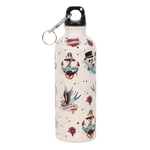 Tattoo metal water bottle - tattoo,