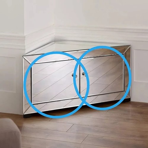 Doors only for mirrored glass - for,
