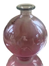 Pink Opalescent Glass Bubble