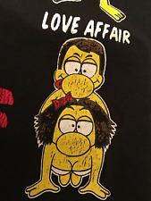 RARE OBSCENE CLOTHING MANS T SHIRT,SIZE XL,BLACK,SHAGGING