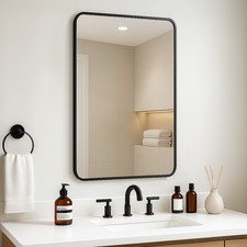 Wall-Mounted Mirror Rectangle