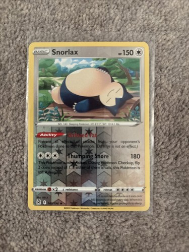 Pokémon tcg snorlax lost - snorlax,