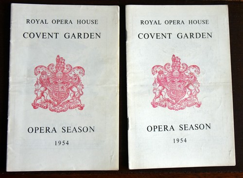 Programmes royal opera - x,
