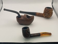 Collection of 3 Vintage Carved