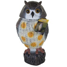 Decoy Owl Deterrent 360°