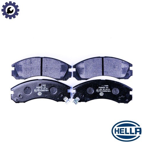 Brake pad set disc - pad,