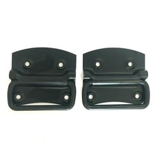 Pair of Heavy Duty Black Steel