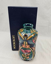 Limited Edition Moorcroft Cymric Dream Pattern Vase With Original Box