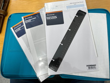 Filofax Finsbury A4 Zip Leather Folio Aqua Finish