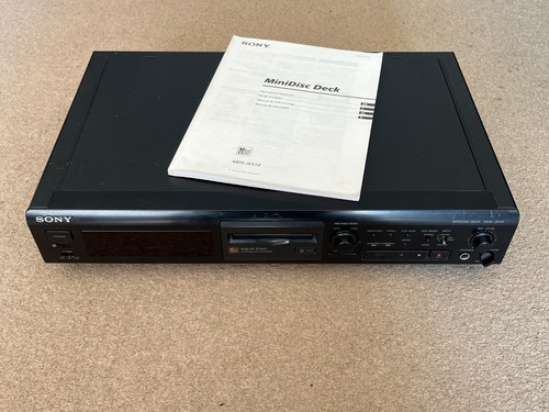 Sony mds je510 - sony, deck