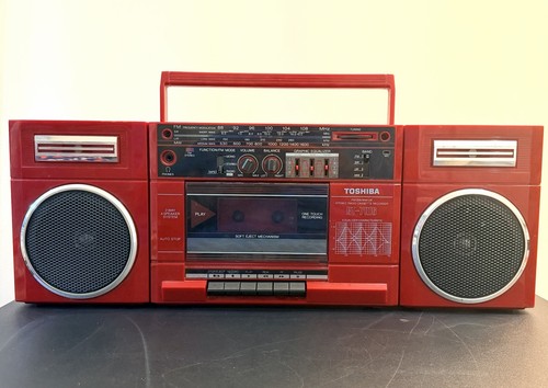 Toshiba 7016 vintage red - toshiba, rt-7016
