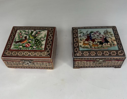 Vintage persian micro mosaic - micro,