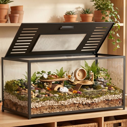 Pawhut large hamster - pawhut, cage