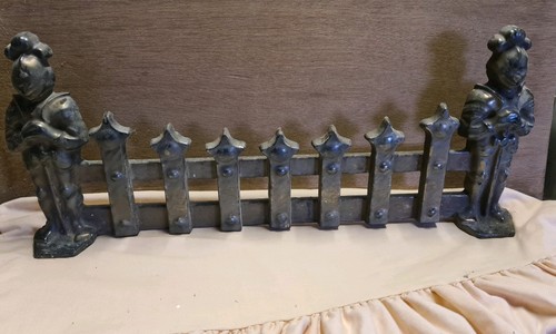 Enamelled cast iron fire front - iron,