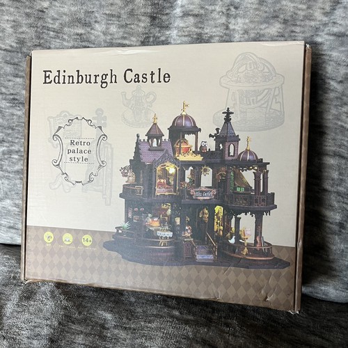 Diy miniature dollhouse kit - miniature,