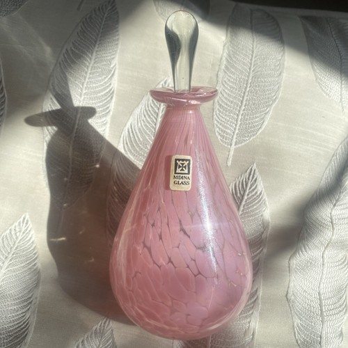 Mdina glass perfume bottle - glass,