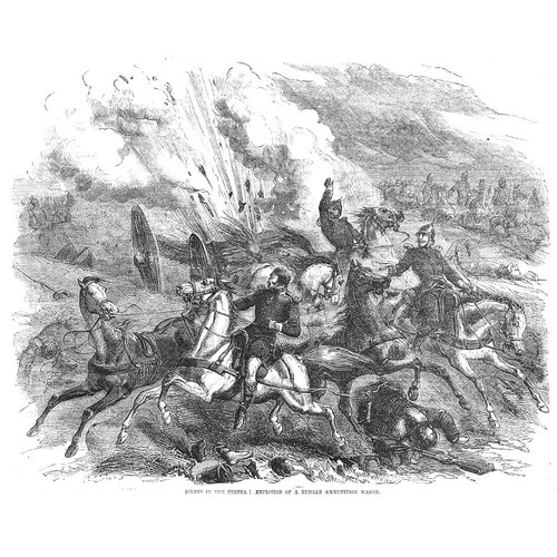 Crimean war explosion - war, a