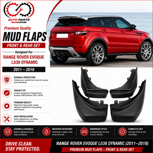 Front rear mud flaps - mud,