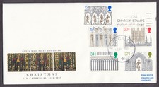 1989 christmas set - christmas, fdc